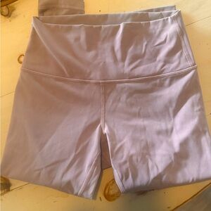 Light Pink Wonder Under Lululemon Yoga Pant leggings size 6
